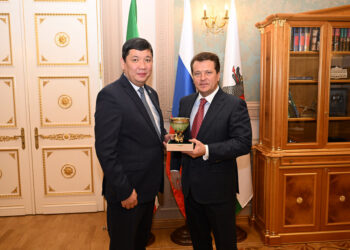 Ильсур Метшин встретился с главой Бишкека Айбеком Джунушалиевым