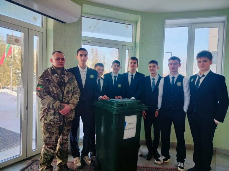 Боец СВО встретился со школьниками Альметьевска