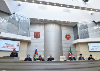 В МВД РТ состоялись праздничные мероприятия, посвященные Дню защитника Отечества