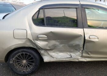 В Нижнекамске произошло ДТП с участием трех автомобилей