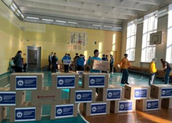 Студенты и педагоги челнинского педуниверситета отправили тонну помощи в Лисичанск и Рубежное