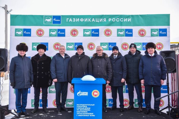 В Челнах подвели газ