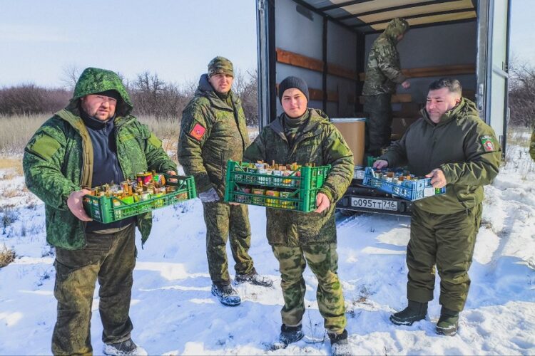 гумпомощь бойцам СВО