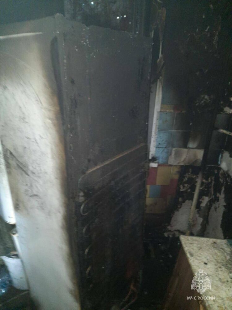 пожар в одном из домов Челнов