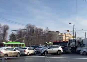 В Казани из-за неработающих светофоров произошел дорожный коллапс