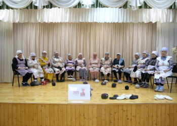 В Высокогорском районе изготовили более тысячи пар носков для бойцов СВО