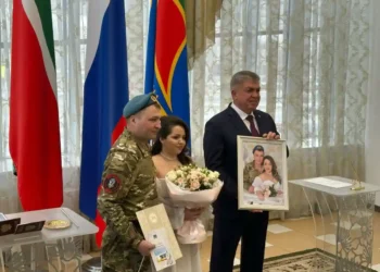 свадьба бойца СВО