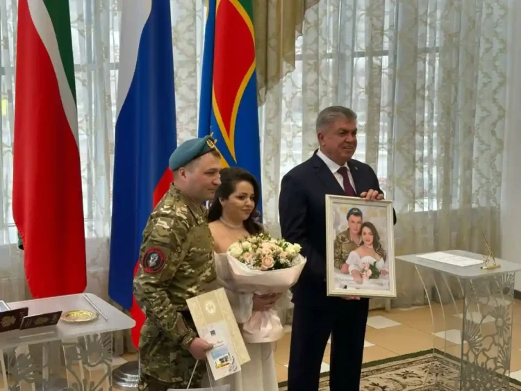 свадьба бойца СВО
