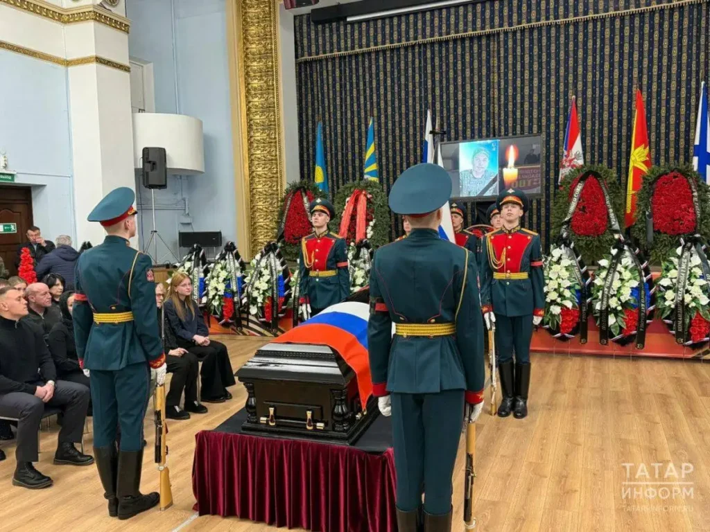 похороны бойца СВО