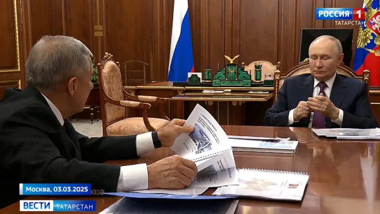 Путин и Минниханов
