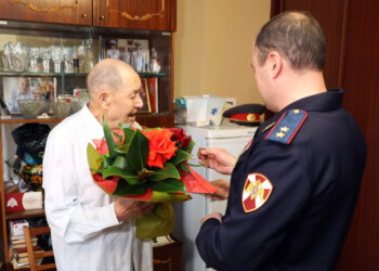 вручение медали