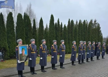 похороны бойца СВО