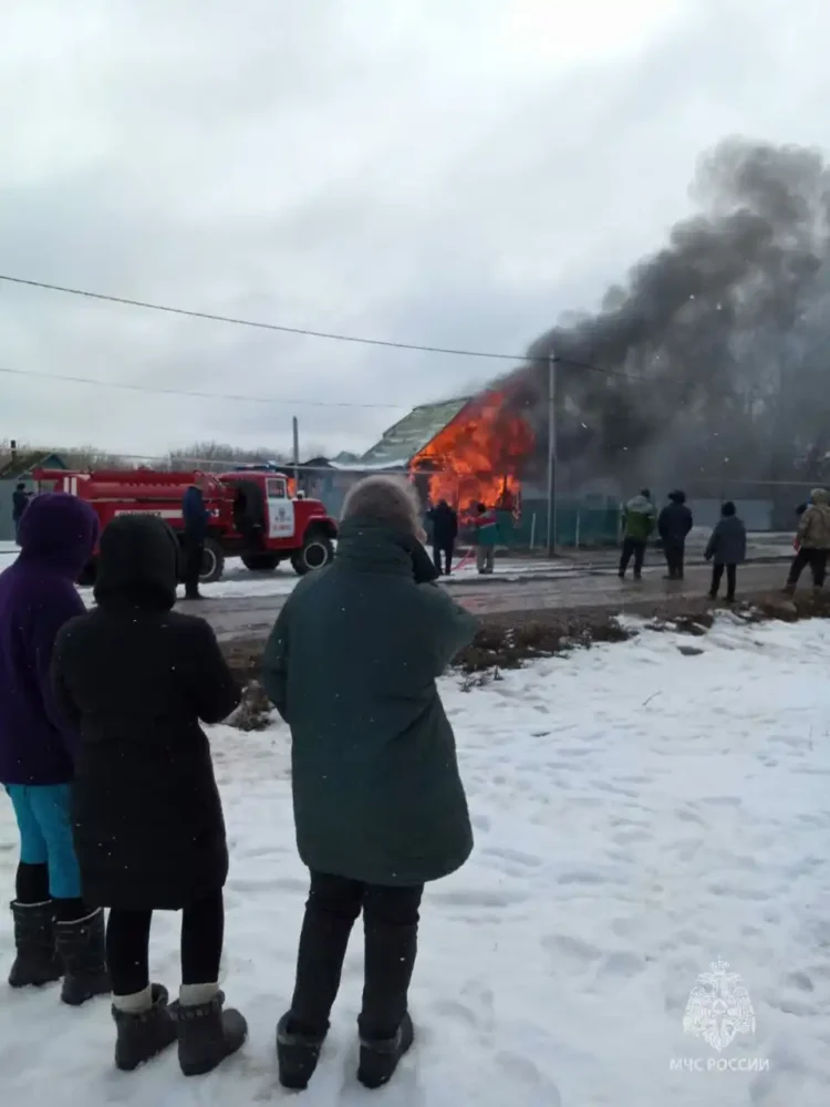пожар в Нурлатском районе