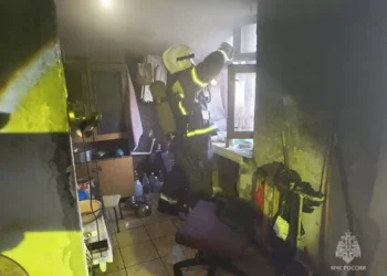 пожар в Бугульме