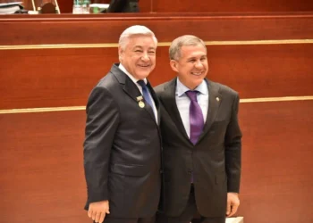 Мухаметшин и Минниханов