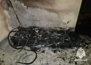 Пожар в Альметьевске