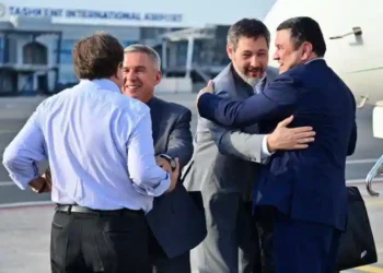 Минниханова тепло поприветствовали в Ташкенте