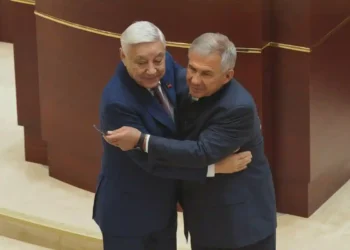 Мухаметшин и Минниханов