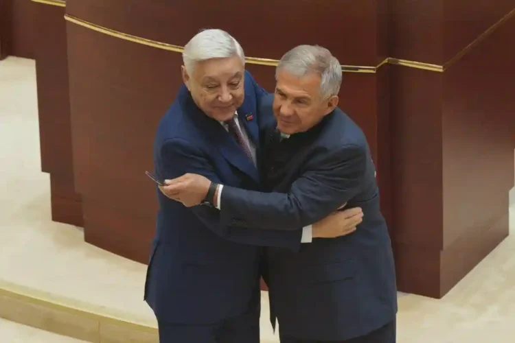 Мухаметшин и Минниханов