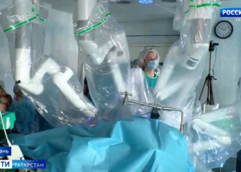 В Татарстане впервые робот провел операцию по удалению предстательной железы