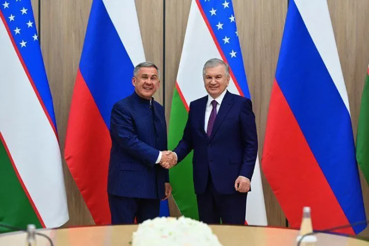 Раис РТ с президентом Узбекистана