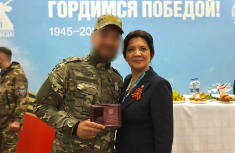 наградили бойца СВО