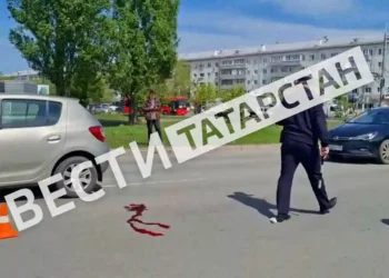 сбили женщину