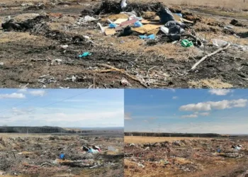 Экологи обнаружили огромную свалку в Ютазинском районе