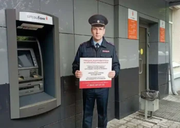 В Казани у банкоматов установили ростовые фигуры полицейских для борьбы с мошенниками