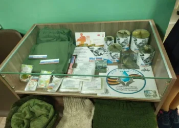 В Старошешминской школе открыли два музея боевой славы