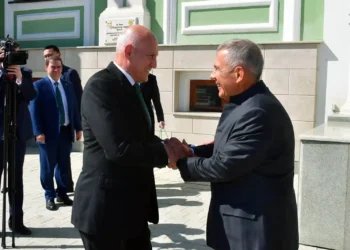 Минниханов встретился с главой представительства Лиги арабских государств в Москве