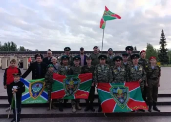 Содружество пограничников Казани провело акцию «Свеча памяти»