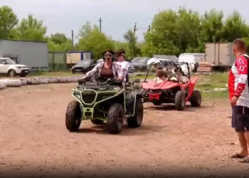 В Альметьевске состоялся благотворительный мотозаезд