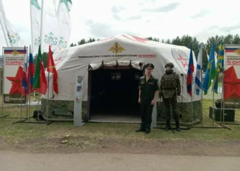 На Сабантуе в Альметьевске открыли мобильный пункт отбора на военную службу