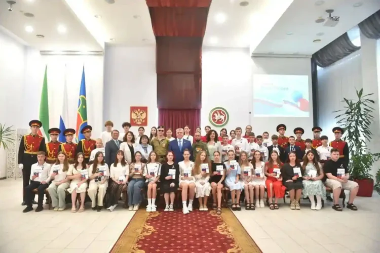 вручение паспортов