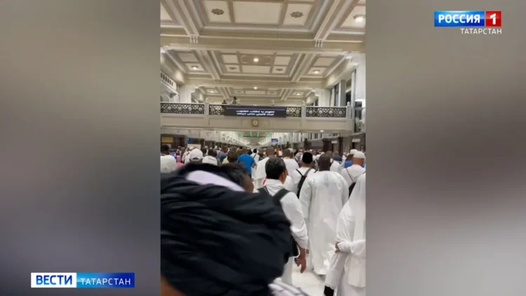 хаджии в аэропорту