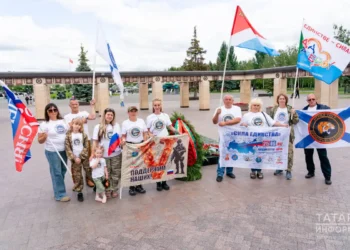 Участники автопробега «Сила единства» посетили Казань