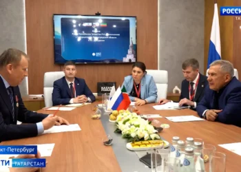 Рустам Минниханов провел на ПМЭФ более 50 встреч