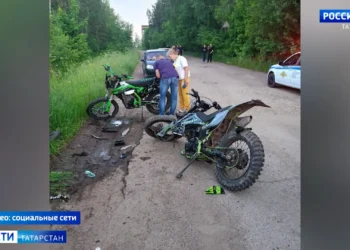 В Татарстане возросло число ДТП с мотоциклистами и детьми на питбайках
