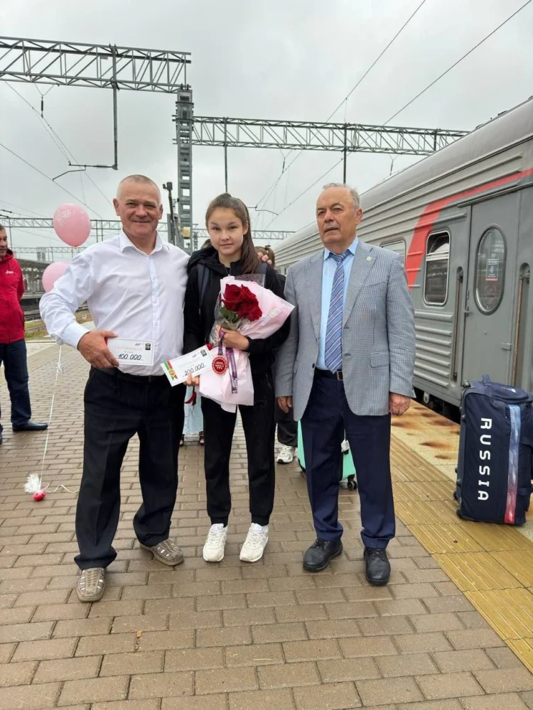 победительница