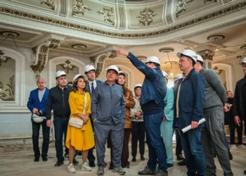 Рустам Минниханов осмотрел ряд объектов в историческом центре Казани