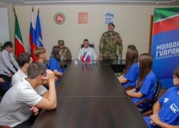 В Нижнекамске состоялась встреча ветеранов боевых действий с молодежью