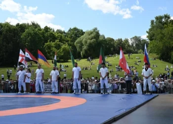 В Москве прошли финальные поединки Кубка мира по борьбе корэш и курош в рамках Сабантуя
