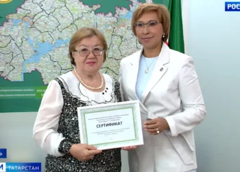 В Татарстане самым активным ветеранским организациям вручили сертификаты на оргтехнику