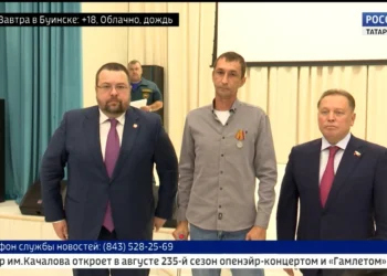 В Алексеевском районе вручили Ордена мужества семьям погибших участников СВО