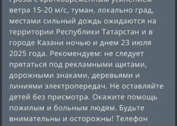 предупреждение