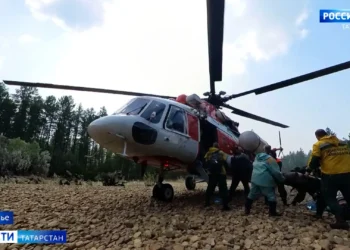 Татарстан передал 10 новых вертолетов Ми-8 регионам России