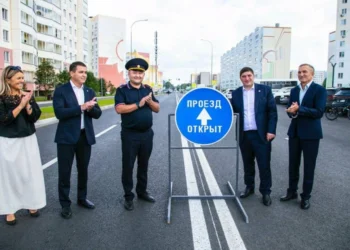 В Нижнекамске открыли после капремонта улицу Студенческую