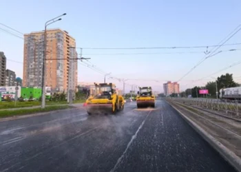 В Казани по нацпроекту отремонтировали дорогу на проспекте Хусаина Ямашева