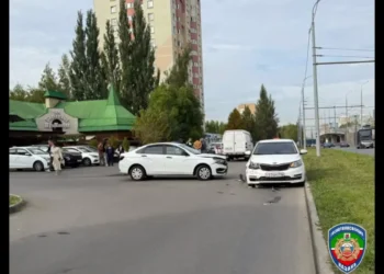 В Казани в результате ДТП на Амирхана пострадал годовалый ребенок